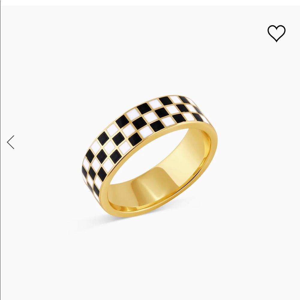 Gorjana Checkered Ring